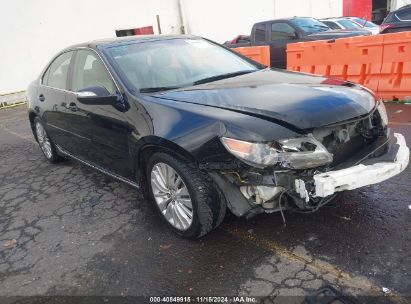 2011 ACURA RL 3.7 Black  Gasoline JH4KB2F67BC000331 photo #1