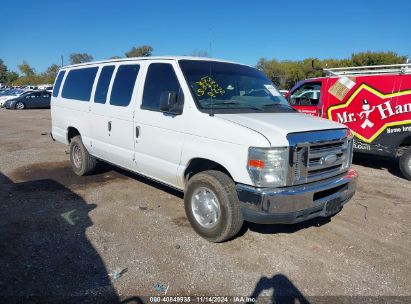 2014 FORD E-350 SUPER DUTY XLT White  Gasoline 1FBSS3BL9EDA47592 photo #1