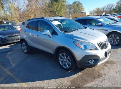 2016 BUICK ENCORE LEATHER Silver  Gasoline KL4CJCSB3GB738751 photo #1