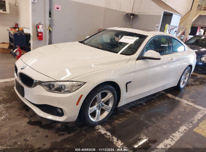 2015 BMW 428I White  Gasoline WBA3N7C57FK222947 photo #3