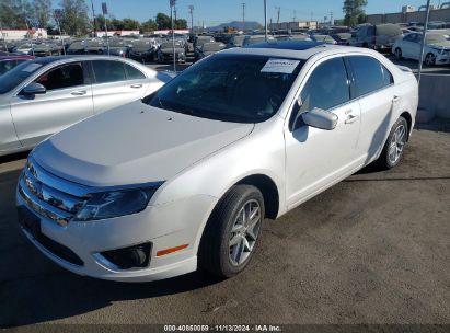 2010 FORD FUSION SEL Cream  Flexible Fuel 3FAHP0JG4AR423648 photo #3