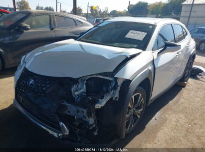 2020 LEXUS UX 250H White  Hybrid JTHP9JBH8L2027189 photo #3