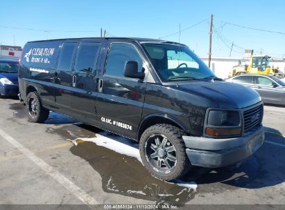 2013 GMC SAVANA 2500 WORK VAN Black  Flexible Fuel 1GTW7GCA2D1185803 photo #1