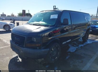 2013 GMC SAVANA 2500 WORK VAN Black  Flexible Fuel 1GTW7GCA2D1185803 photo #3