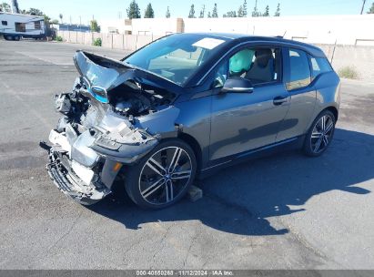 2018 BMW I3 94AH W/RANGE EXTENDER Gray  Hybrid WBY7Z4C53JVD96952 photo #3