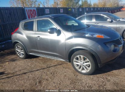 2012 NISSAN JUKE SL Gray  Gasoline JN8AF5MV5CT106523 photo #1