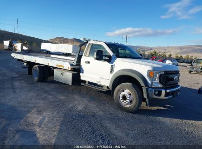 2021 FORD F-600 CHASSIS XL White  Diesel 1FDFF6KT5MDA14344 photo #1