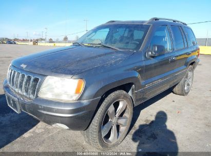 2002 JEEP GRAND CHEROKEE LIMITED Black  Gasoline 1J8GW58N52C231044 photo #3