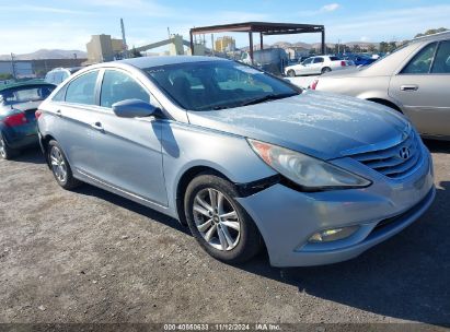 2013 HYUNDAI SONATA GLS Silver  Gasoline 5NPEB4AC7DH659945 photo #1