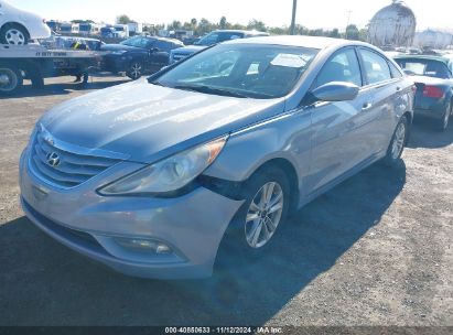 2013 HYUNDAI SONATA GLS Silver  Gasoline 5NPEB4AC7DH659945 photo #3