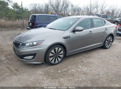 2012 KIA OPTIMA SX Silver  Gasoline 5XXGR4A61CG026477 photo #3