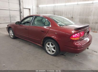 2003 OLDSMOBILE ALERO GL2 Maroon  Gasoline 1G3NL52EX3C121401 photo #4