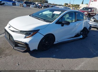 2021 TOYOTA COROLLA SE APEX EDITION White  Gasoline 5YFS4MCE6MP078032 photo #3