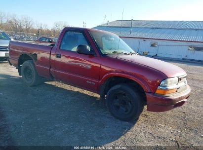 1998 CHEVROLET S-10 LS FLEETSIDE Red  Gasoline 1GCCS1443WK213077 photo #1