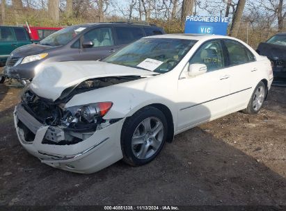 2005 ACURA RL 3.5 White  Gasoline JH4KB16595C003253 photo #3