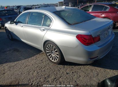 2009 BMW 750LI Silver  Gasoline WBAKB83549CY59822 photo #4