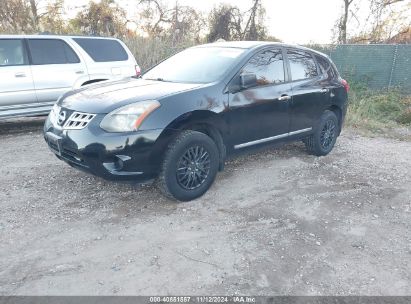 2014 NISSAN ROGUE SELECT S Black  Gasoline JN8AS5MV6EW704908 photo #3