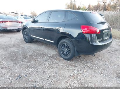 2014 NISSAN ROGUE SELECT S Black  Gasoline JN8AS5MV6EW704908 photo #4