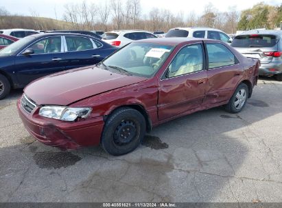 2001 TOYOTA CAMRY CE Red  Gasoline 4T1BG22K11U840860 photo #3