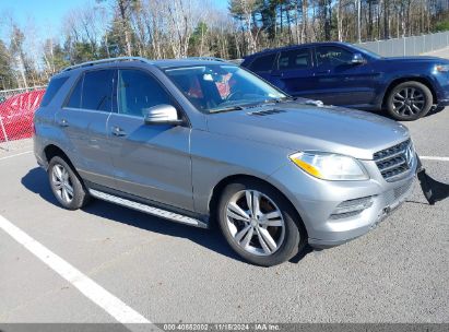 2014 MERCEDES-BENZ ML 350 4MATIC Gray  Gasoline 4JGDA5HB6EA427732 photo #1