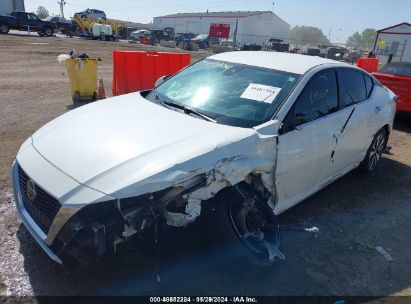 2022 NISSAN ALTIMA SV FWD White  Gasoline 1N4BL4DVXNN322660 photo #3