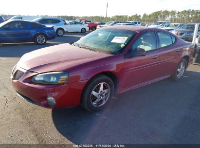 2004 PONTIAC GRAND PRIX GT1 Burgundy  Gasoline 2G2WP522541289523 photo #3