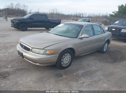 2002 BUICK CENTURY CUSTOM Gold  Gasoline 2G4WS52J221213185 photo #3