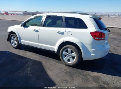 2014 DODGE JOURNEY SE White  Gasoline 3C4PDCABXET184233 photo #4