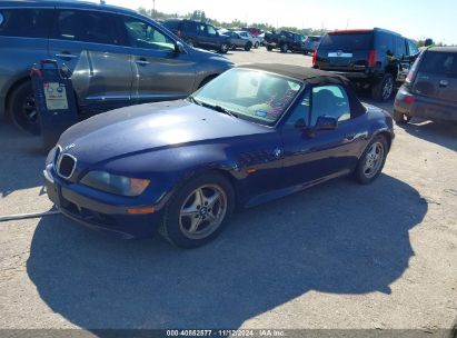 1996 BMW Z3 1.9 Blue  Gasoline 4USCH732XTLB70796 photo #3