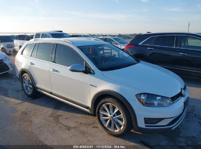 2017 VOLKSWAGEN GOLF ALLTRACK TSI S/TSI SE/TSI SEL White  Gasoline 3VWH17AU5HM519156 photo #1