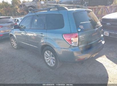 2011 SUBARU FORESTER 2.5X LIMITED Light Blue  Gasoline JF2SHBEC5BH738544 photo #4