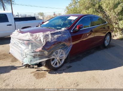 2017 CHEVROLET MALIBU 1LT Burgundy  Gasoline 1G1ZE5ST6HF198811 photo #3