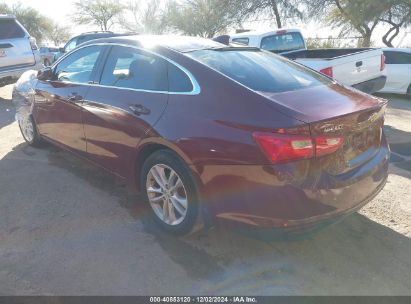 2017 CHEVROLET MALIBU 1LT Burgundy  Gasoline 1G1ZE5ST6HF198811 photo #4