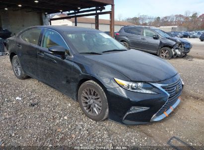 2018 LEXUS ES 350 Black  Gasoline 58ABK1GG0JU107348 photo #1