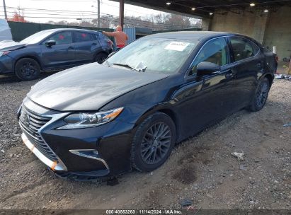 2018 LEXUS ES 350 Black  Gasoline 58ABK1GG0JU107348 photo #3