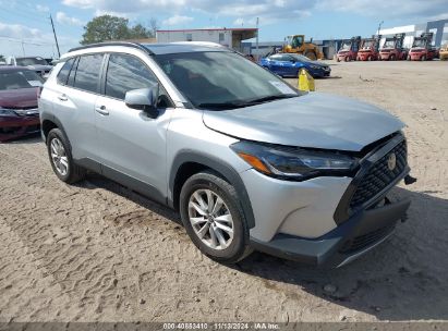 2022 TOYOTA COROLLA CROSS LE Gray  Gasoline 7MUBAAAG5NV019225 photo #1