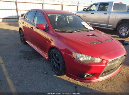 2015 MITSUBISHI LANCER RALLIART Red  Gasoline JA32V6FV8FU007679 photo #1