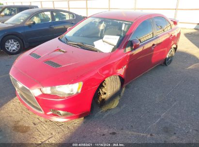 2015 MITSUBISHI LANCER RALLIART Red  Gasoline JA32V6FV8FU007679 photo #3