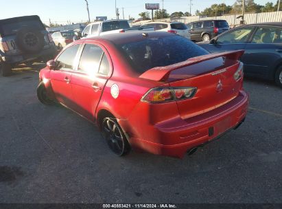 2015 MITSUBISHI LANCER RALLIART Red  Gasoline JA32V6FV8FU007679 photo #4