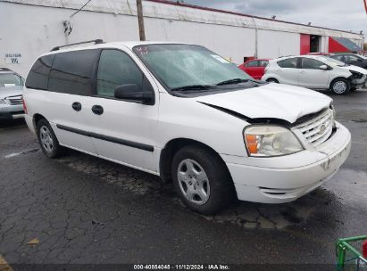 2006 FORD FREESTAR SE White  Gasoline 2FMZA51696BA41475 photo #1