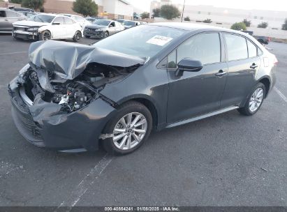 2024 TOYOTA COROLLA LE Gray  Gasoline JTDB4MEE5R3019664 photo #3