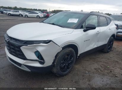 2023 CHEVROLET BLAZER FWD 2LT White  Gasoline 3GNKBCR41PS198754 photo #3