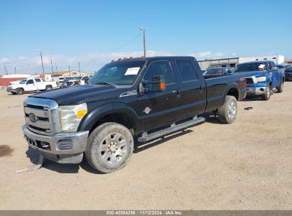 2012 FORD F-350 LARIAT Black  Diesel 1FT8W3BT9CEB58256 photo #3