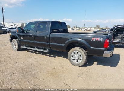 2012 FORD F-350 LARIAT Black  Diesel 1FT8W3BT9CEB58256 photo #4