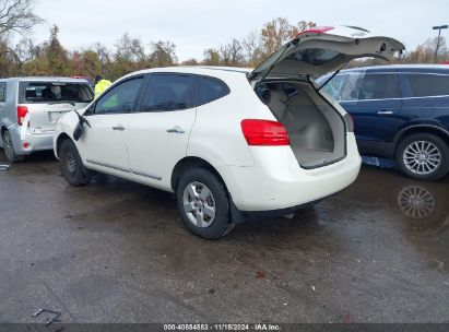 2014 NISSAN ROGUE SELECT S White  Gasoline JN8AS5MV3EW707166 photo #4