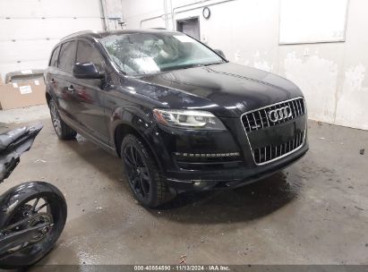 2014 AUDI Q7 3.0T PREMIUM Black  Gasoline WA1LGBFE0ED018211 photo #1