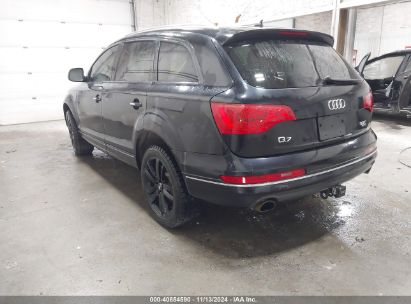 2014 AUDI Q7 3.0T PREMIUM Black  Gasoline WA1LGBFE0ED018211 photo #4