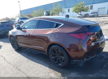 2010 ACURA ZDX Brown  Gasoline 2HNYB1H69AH503559 photo #4