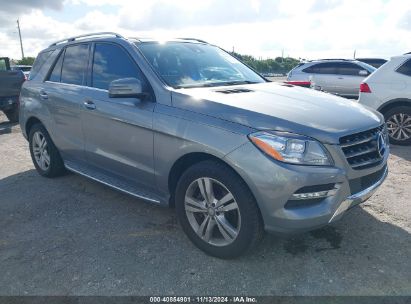 2013 MERCEDES-BENZ ML 350 BLUETEC 4MATIC Gray  Diesel 4JGDA2EB5DA215812 photo #1