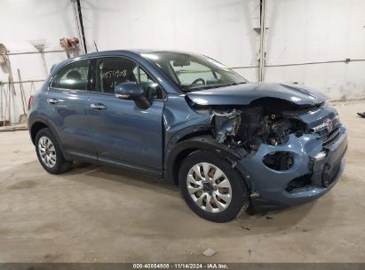 2017 FIAT 500X POP FWD Blue  Gasoline ZFBCFXAB5HP617744 photo #1